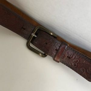 BRIDLE COSTRIDE DISTRESS VINTAGE BELT.